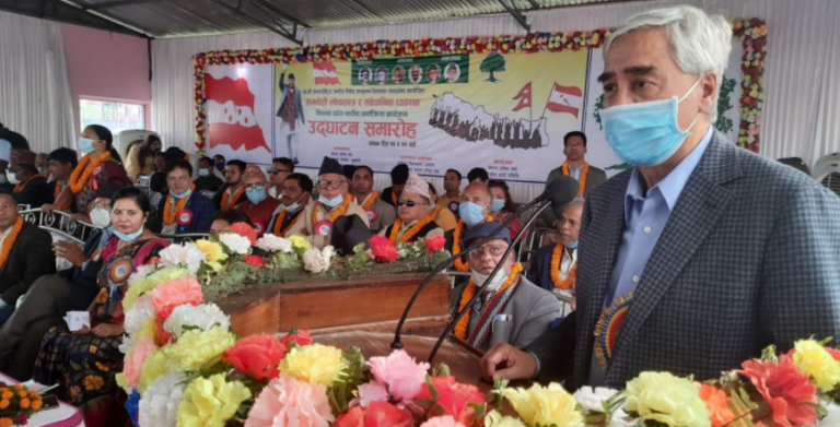 कांग्रेसको सरकार आएपछि प्रहरीलाई ठेगान लगाउछु : देउवा