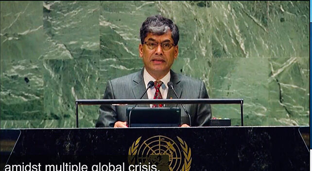 राष्ट्र संघको उच्चस्तरीय फोरममा योजना आयोग उपाध्यक्ष श्रेष्ठको सम्बोधन