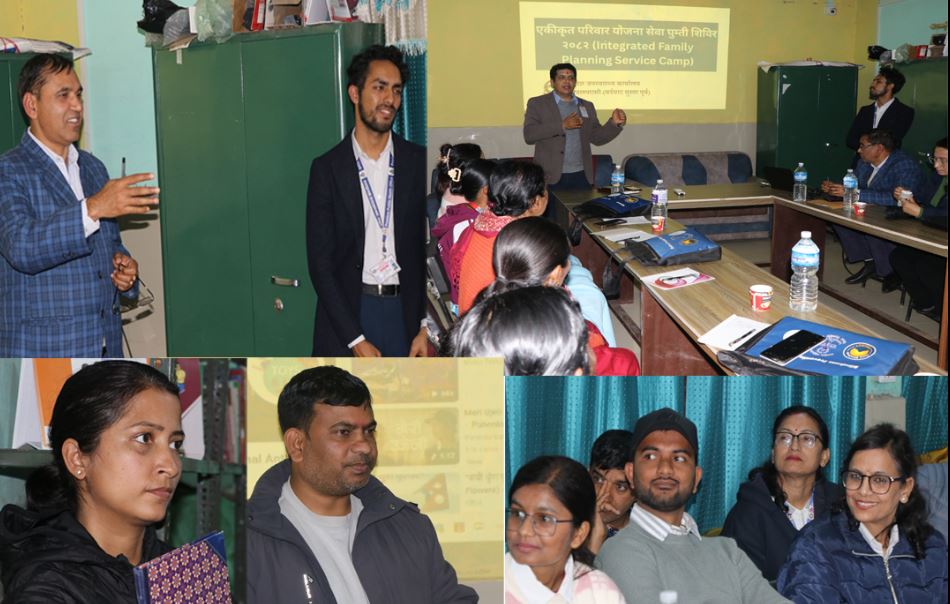 सन्तानको रहर पुगेकाहरुलाई बन्ध्याकरण सेवा सहित नवलपुरका विभिन्न स्थानमा एकीकृत परिवार योजना सेवा घुम्ती शिविर सञ्चालन हुने
